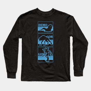 Demogorgon Evolution Stranger Things Long Sleeve T-Shirt